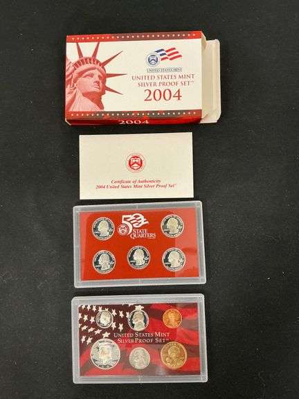 2004 U.S. Mint Silver Proof Set image