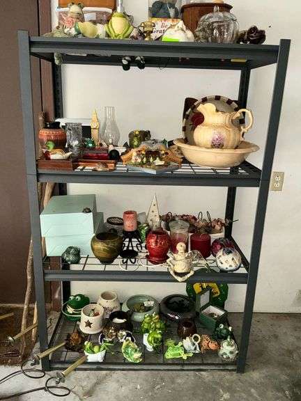 Metal shelf, CONTENTS NOT INCLUDED image