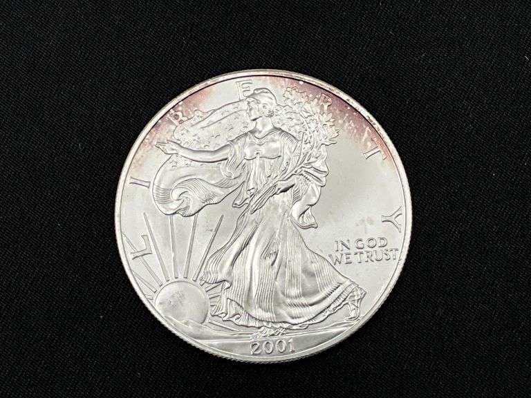 2001 American Silver Eagle Dollar image