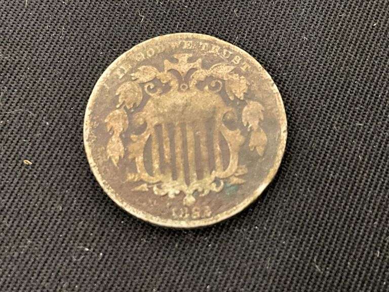 1882 shield nickel image