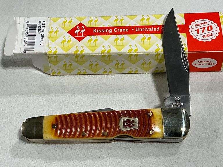 Kissing Cranes KC6113CC 3-blade knife image