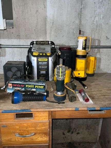 Large assortment of flashlights image