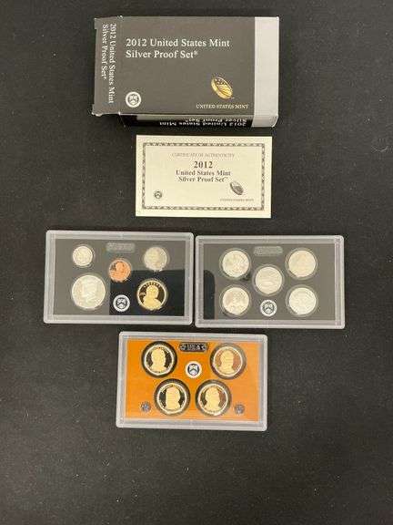 2012 U.S. Mint Silver Proof Set image