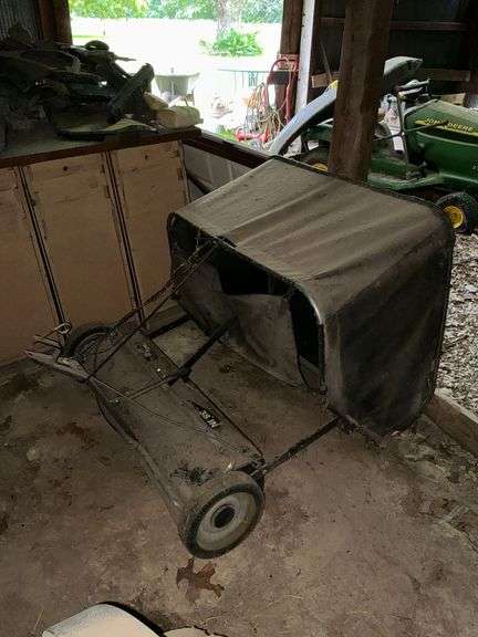 Agri-Fab 38" lawn sweep with bagger image