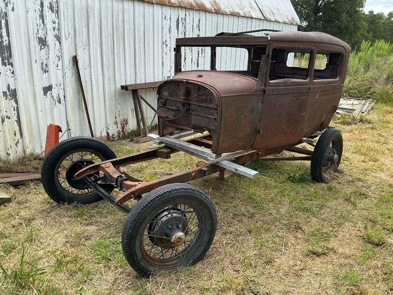 Rat Rod project car Model A Ford frame & body image
