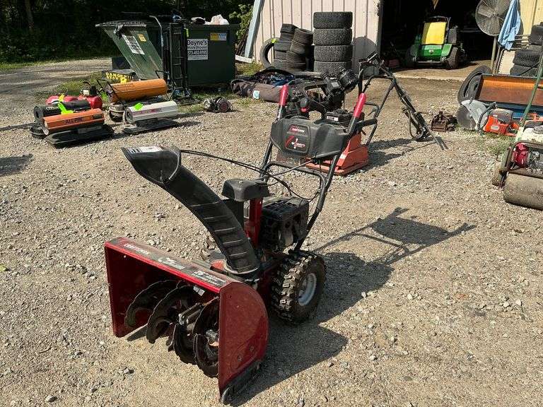 Craftsman EZ steer snow blower, 26" clearing width, electric start image