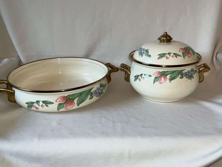 Pfaltzgraff Garden Party casserole dishes image