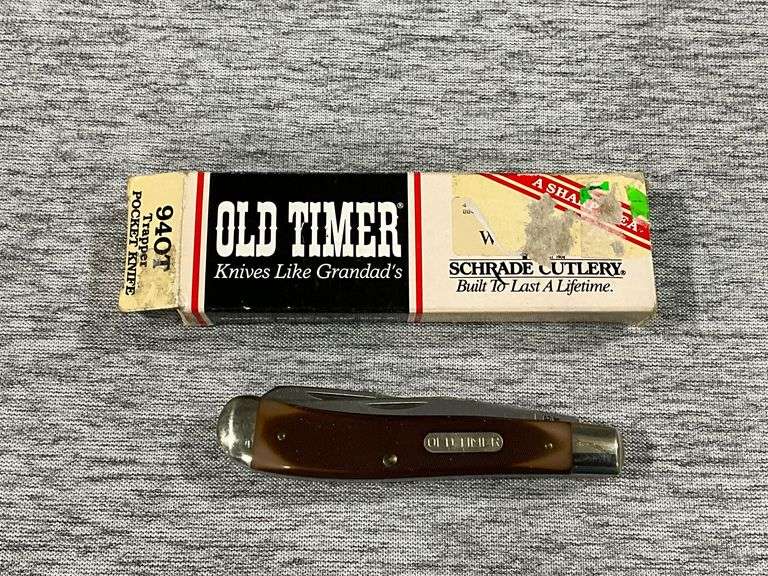 Schrade Old Timer 940T Trapper 2-blade knife image