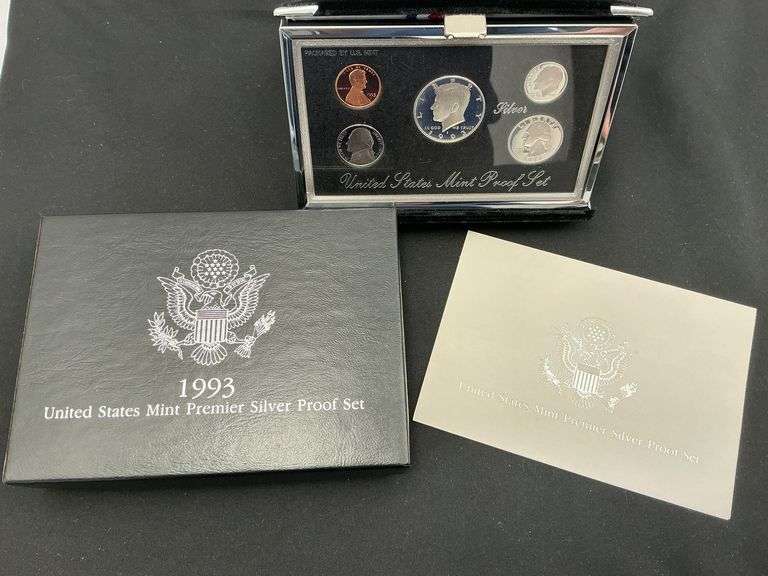 1993 United States Mint Premier Silver Proof Set image
