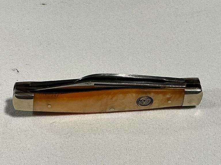 Crisner Indianhead handmade in Germany 3-blade knife image