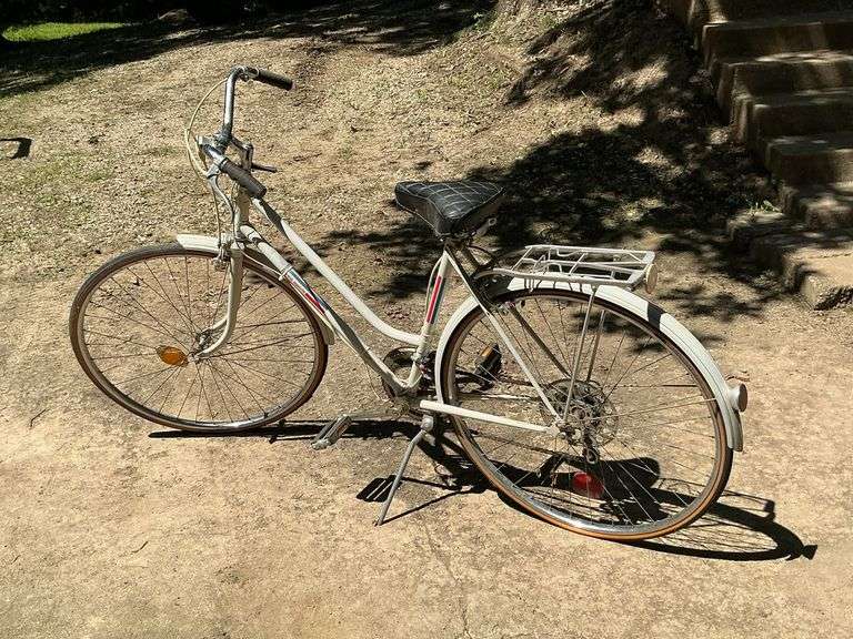 Sears Ted Williams ladies bike, rear rack image