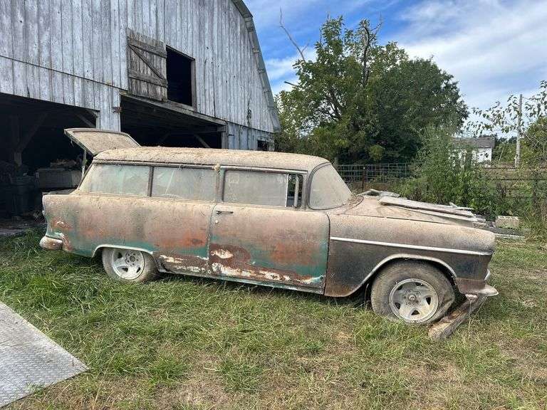 1955 Chevrolet 2-door station wagon, PROJECT CAR image