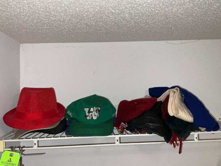 Ball caps, golf hat, scarves, gloves image