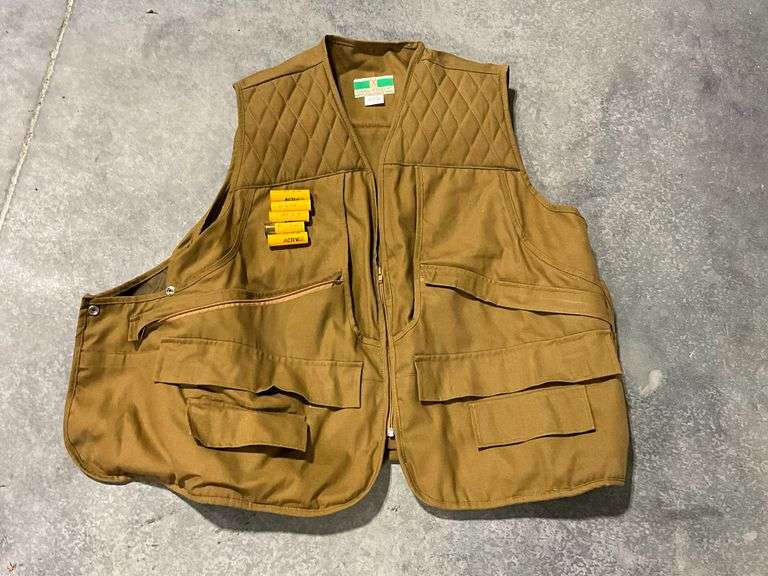 Game Winner Sportwear XL brown duck hunting vest image