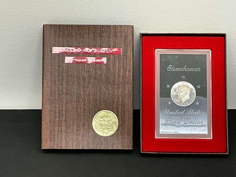 1972-S Eisenhower proof dollar image