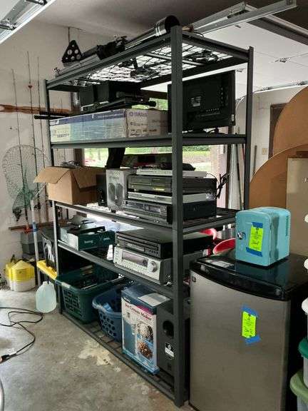 Metal shelf, CONTENTS NOT INCLUDED image