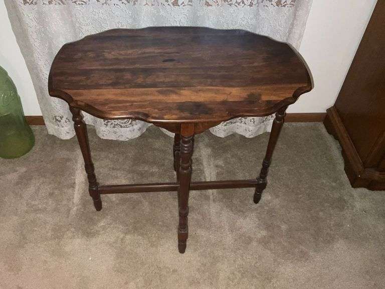 Antique occasional table image