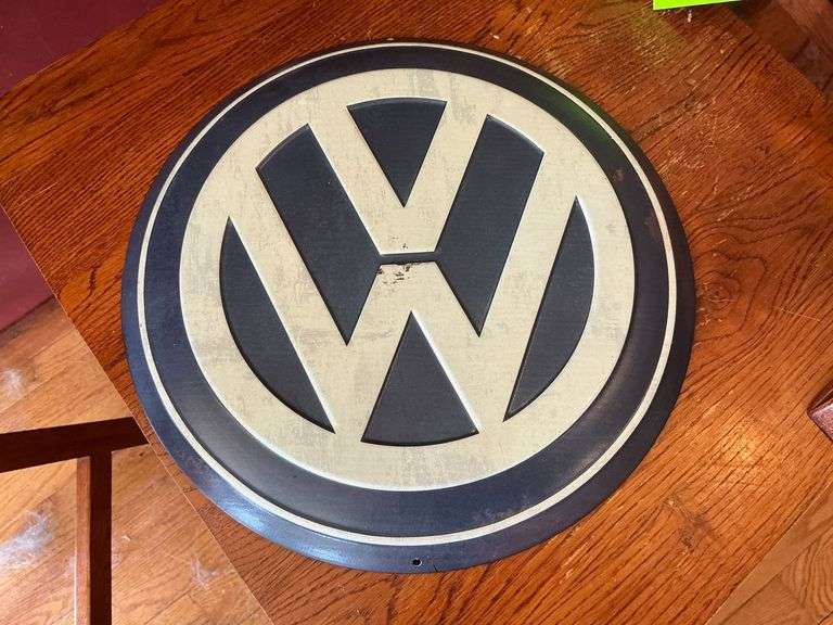 Metal VW sign image