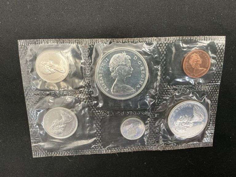 1967 Canada coin set image