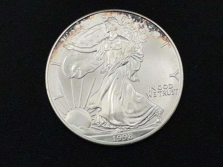 1998 Silver American Eagle Dollar image