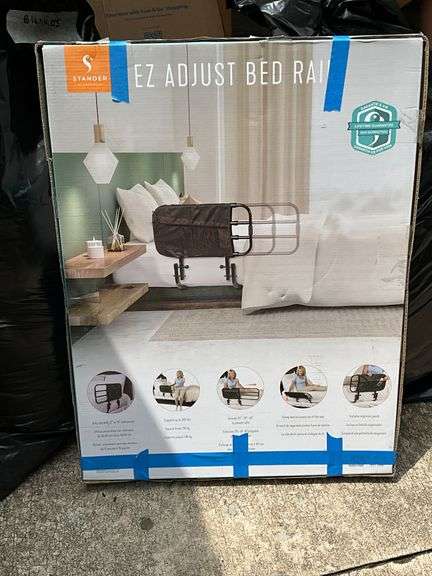 Stander EZ adjustable bed rail image