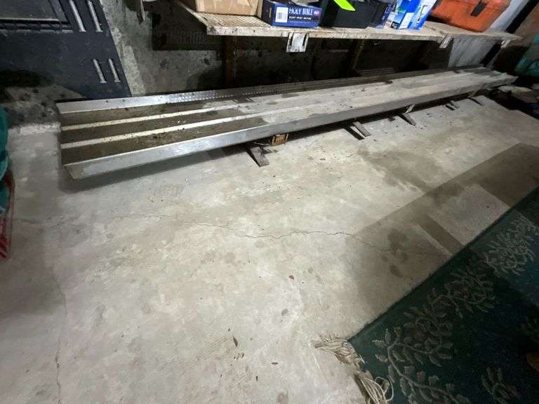 11' x 12" piece of structural aluminum image