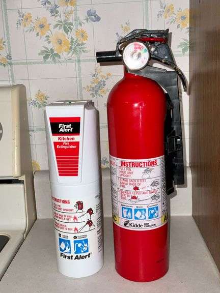 Kidde ABC and First Alert fire extinguishers image