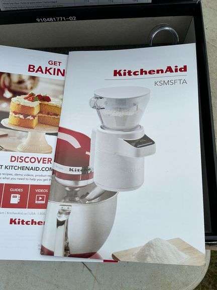 KitchenAid sifter and scale image
