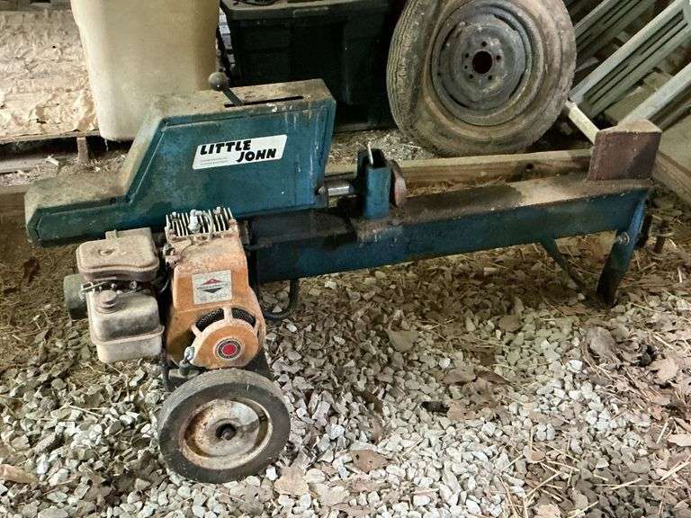 Little John log splitter, 18" throat, 4 hp Briggs & Stratton image