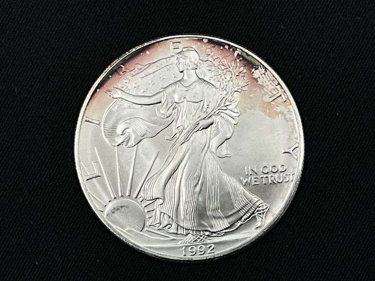 1992 American Silver Eagle Dollar image