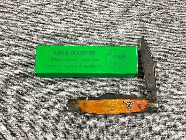 Hen and Rooster 343S-SS/CR 3-blade knife "Cattle Rustler" image