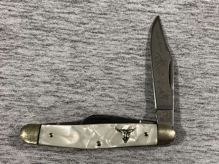 Hen and Rooster 313IP/CR Made in Germany 3-blade knife "cattle rustler" image