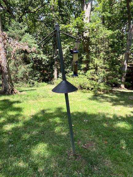 Bird feeders, squirrel guards image