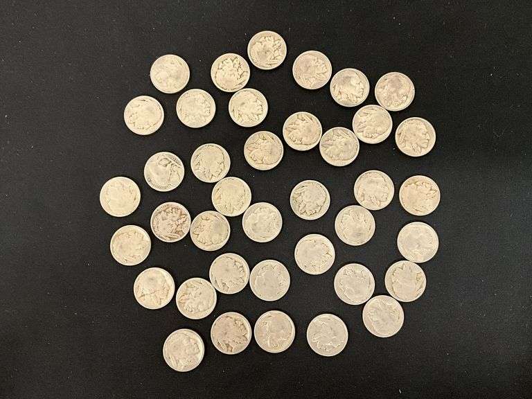 Buffalo nickels, no dates image