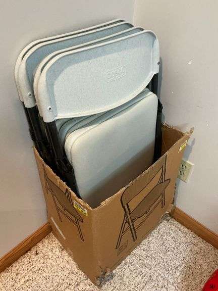 4 Cosco folding chairs image