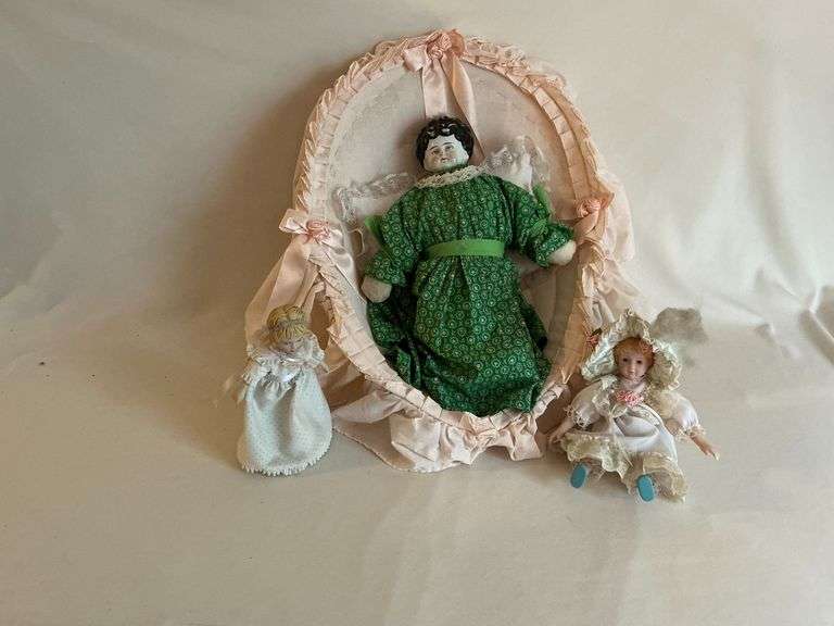 China face cloth doll, image