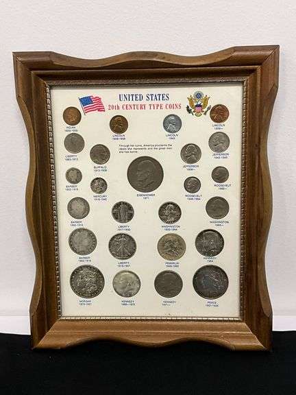 20th century type coins image