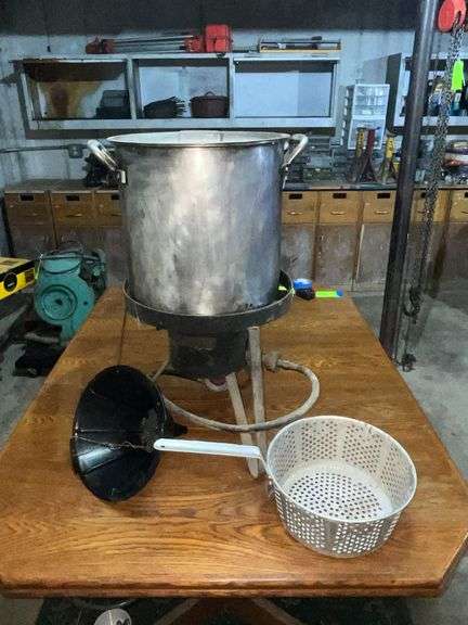 Propane cooker stand image