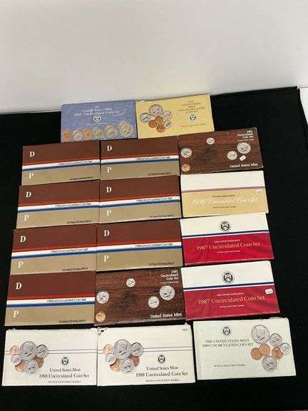 U.S. Mint Uncirculated Coins image