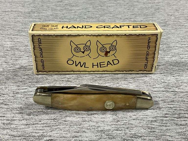 Owl Head Stockman OHRSTP 3-blade knife image