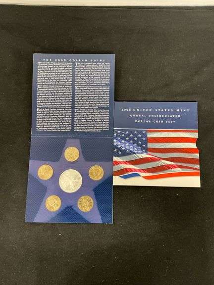 2008 United States Mint Annual Uncirculated Dollar Coin Set image