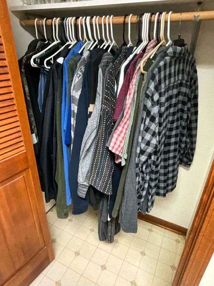 Men's clothing, Under Armor, Columbia, Abercrombie and Fitch, jackets, jeans, henleys, etc. image