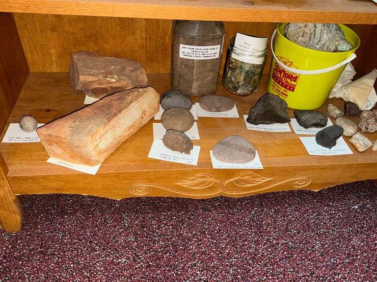 Rock collection from Arkansas, Hibbing Mine, Lake Superior, etc. image