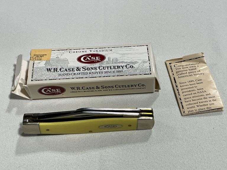 Case XX Stockman Yellow 3-blade pocket knife image
