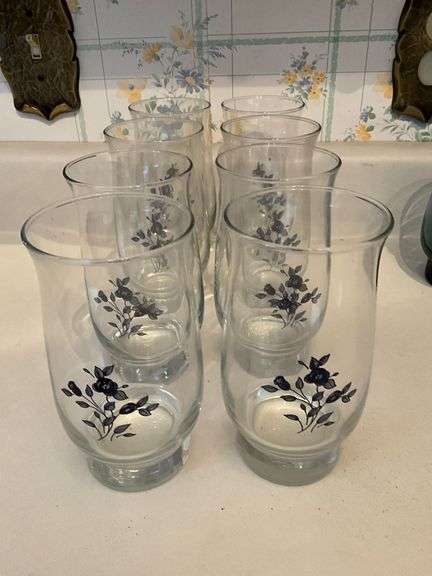 8 Pfaltzgraff Poetry Glossy glasses image