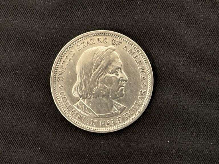 1893 Columbian half dollar image