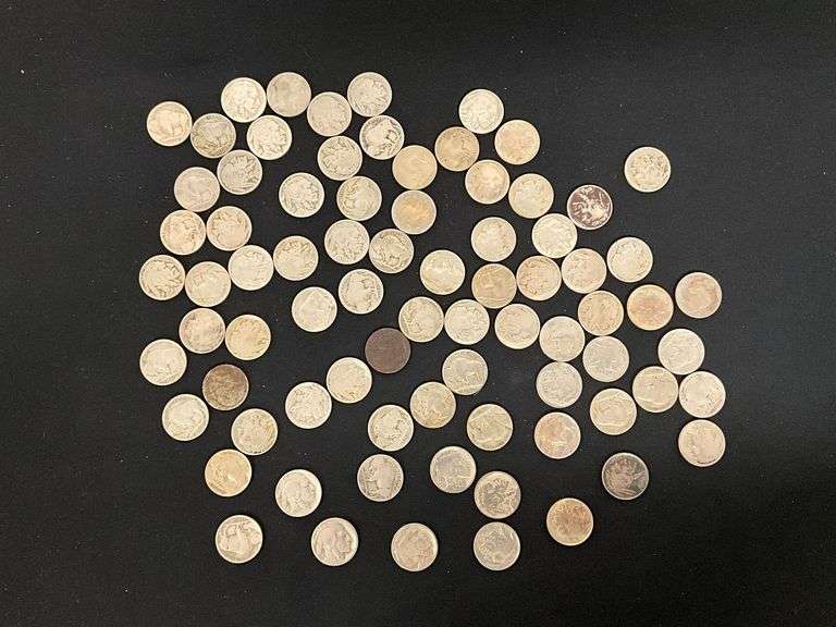 Buffalo nickels image