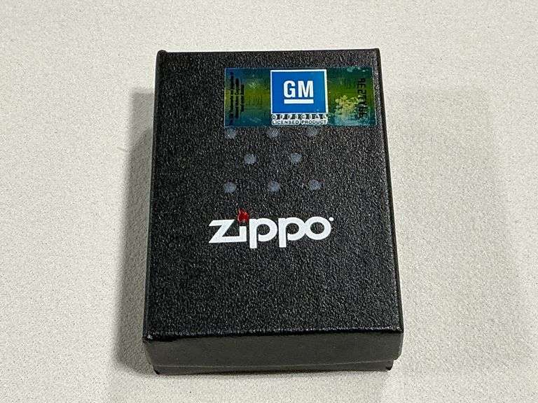 Zippo Chevrolet lighter in original box image