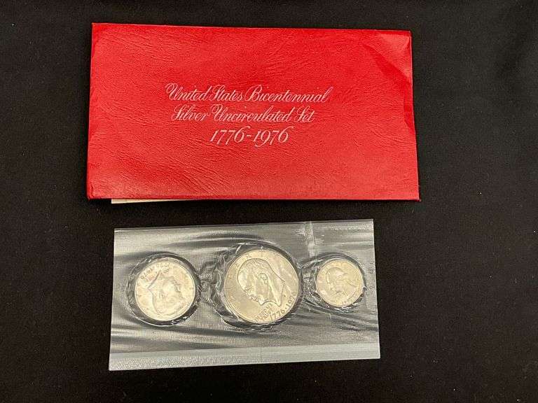 United States Bicentennial Silver Uncirculated Set 1776-1976 image