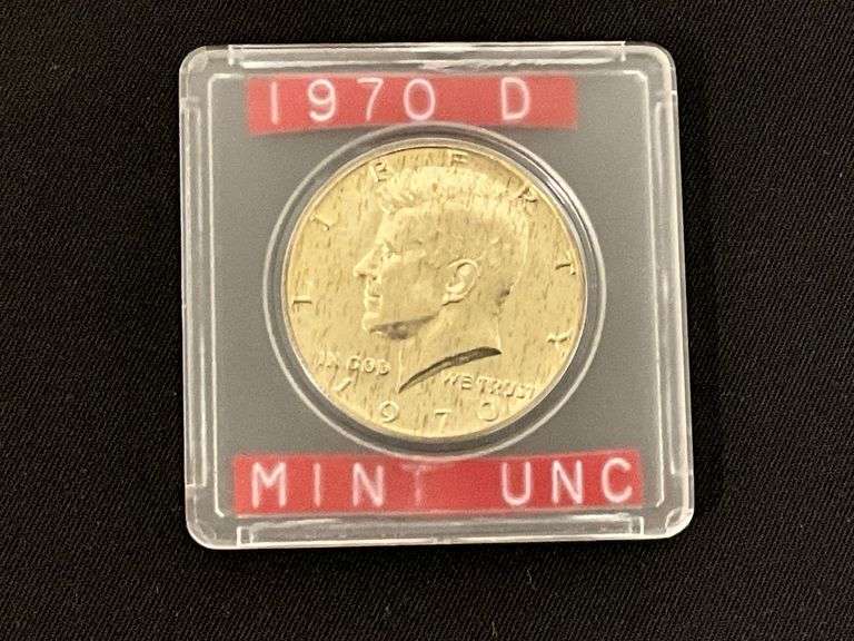1970-D clad 40% silver Kennedy half dollar image